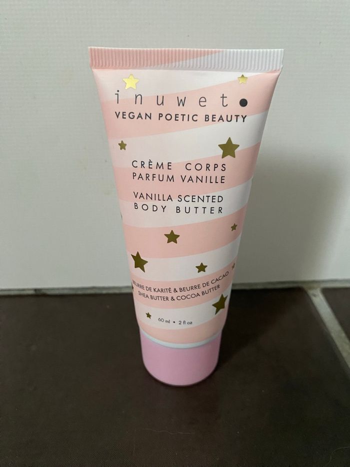 Crème corps vanille