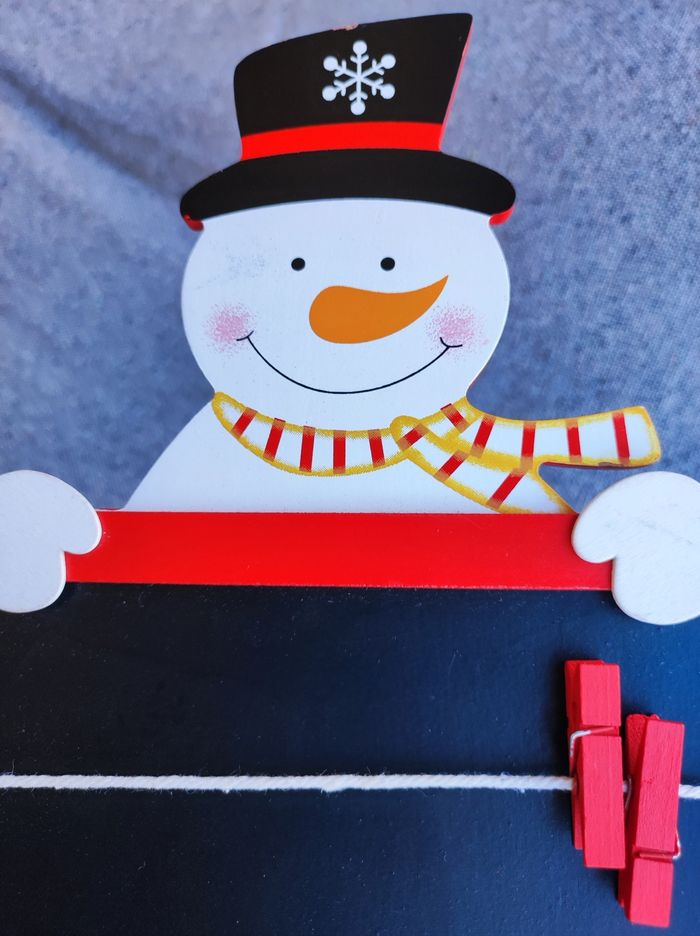 Cadre Bonhomme de neige pour p/photos - photo numéro 8