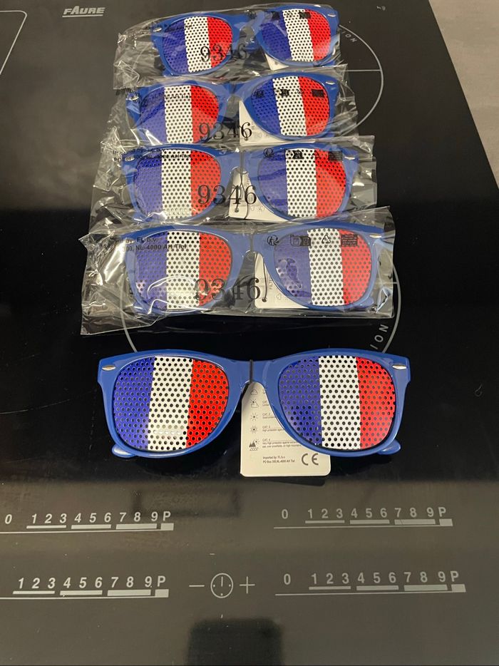 Lot de 5 lunettes pour supporters - photo numéro 7