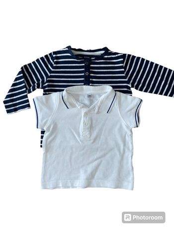 Lot 2 tee shirt 18 mois