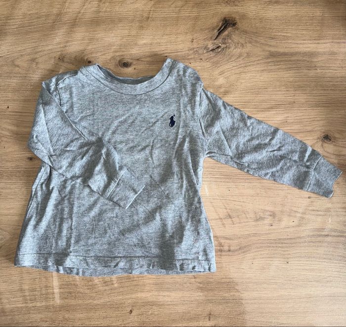T shirt manches longues Ralph Lauren