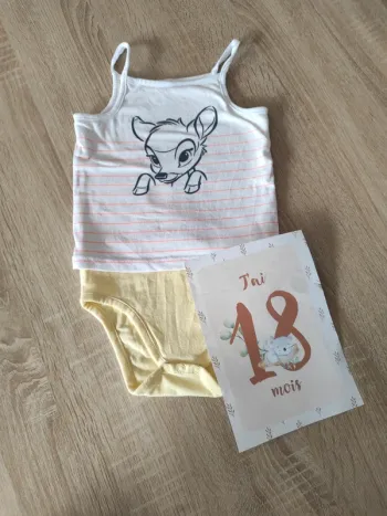 Body tee shirt disney bebe fille