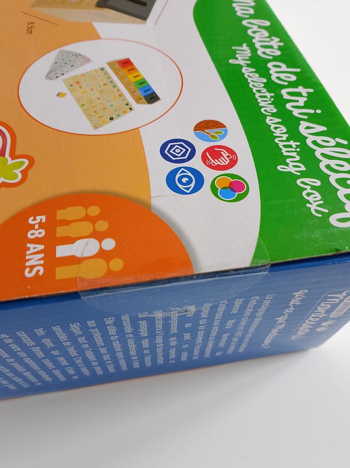 Ma boîte de tri sélectif les apprentis Montessori aloya neuf - photo numéro 4