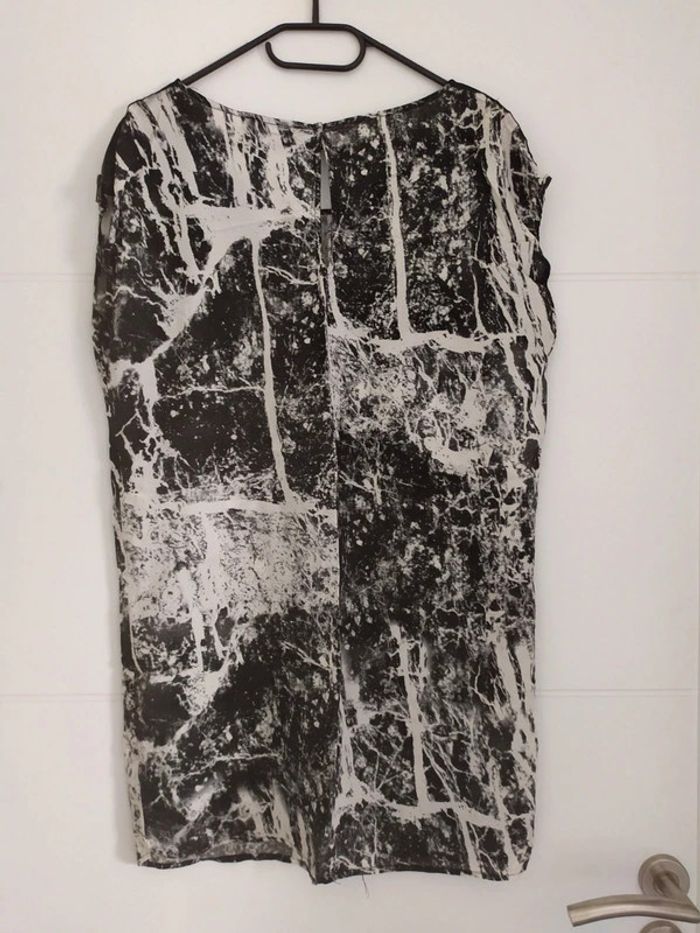 Robe femme vila noire et blanche taille S - photo numéro 4