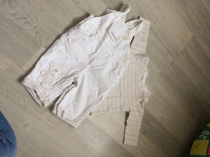 Ensemble salopette T Shirt