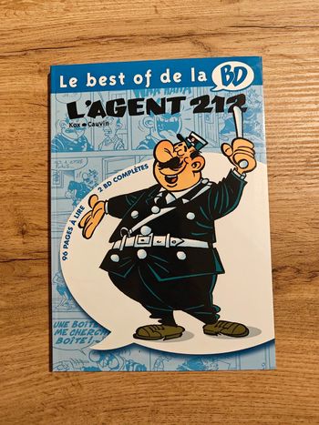 BD 2 en 1: l'agent 212
