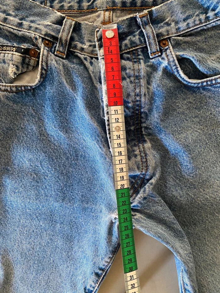 Jeans vintage Chevignon bleu W 29 US soit 36 France - photo numéro 17