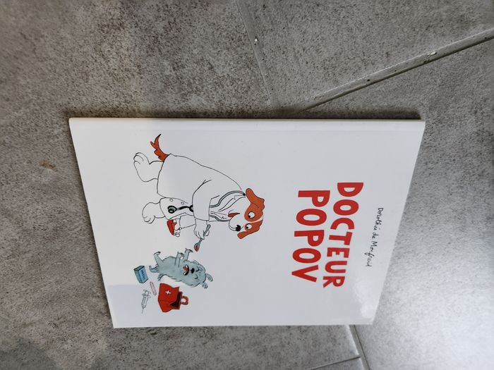 Livre souple enfant : Docteur Popov
