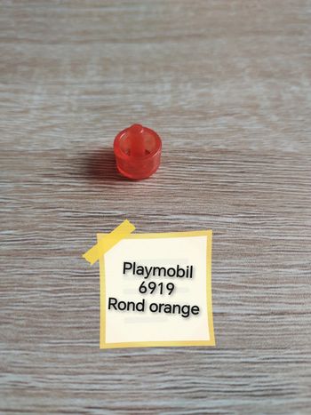 Playmobil 6919 rond orange