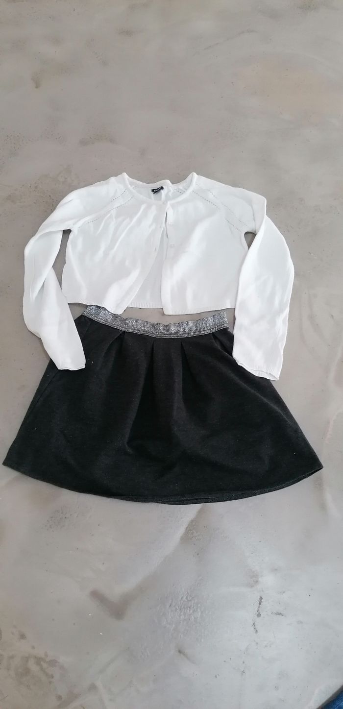 Ensemble jupe et gilet