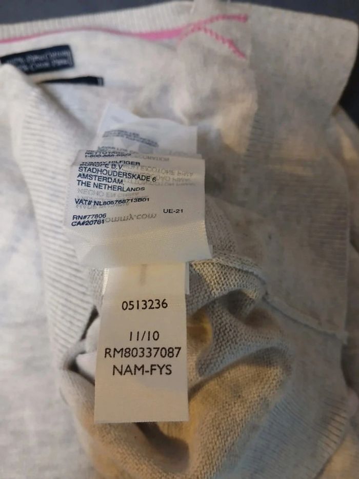 Pull fin tommy hilfiger S - photo numéro 7