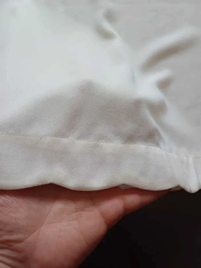 Blouse sans manche écru - photo numéro 4