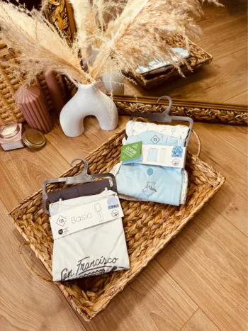 Taille 8 ans lot de 2 pyjamas 2 pièces coton fin et flanelle fille Tex gris bleu Neufs 🌷