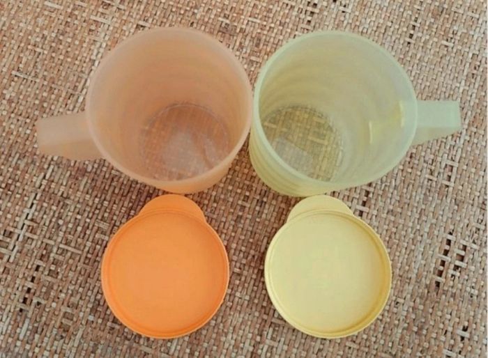 Mugs Tupperware x2 neuves avec couvercles - photo numéro 7
