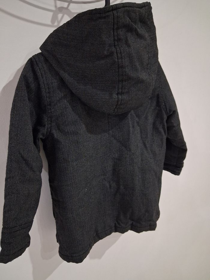 Manteau duffle coat à chevrons - photo numéro 3