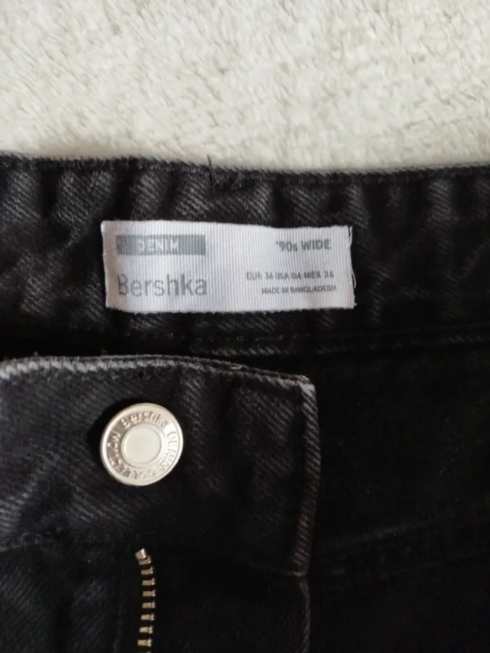Jean noir femme Bershka taille 36 - photo numéro 9