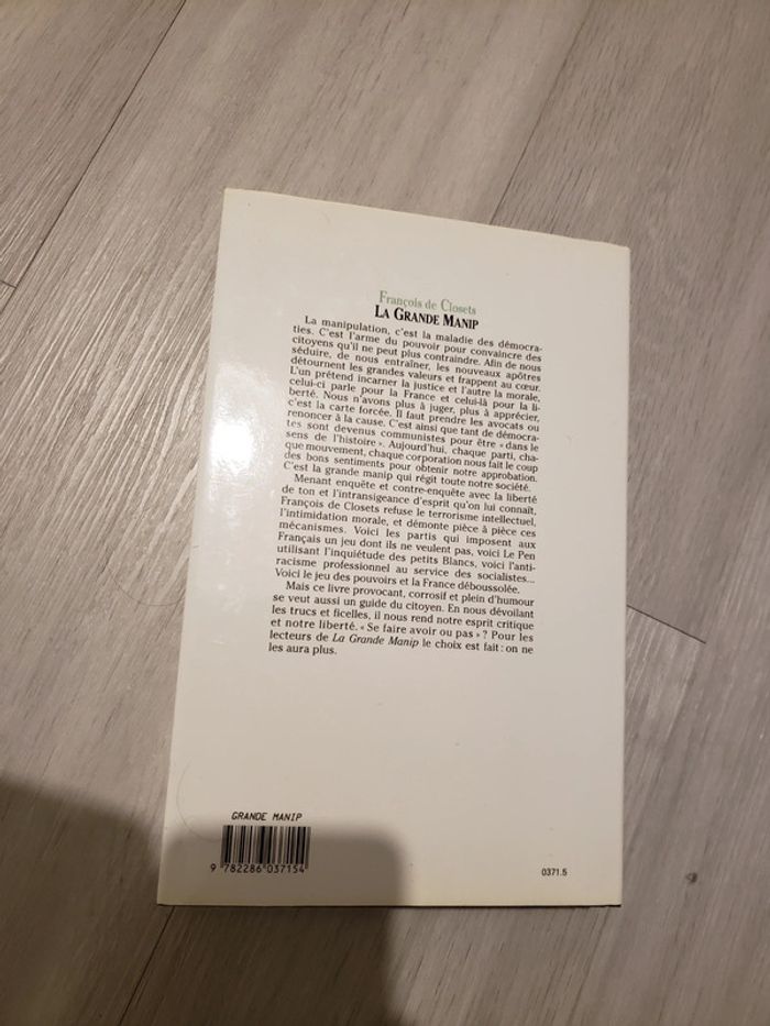 Livre La Grande Manip - photo numéro 3