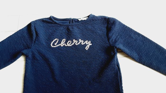 Vêtement fille pull bleu marine Orchestra 6 ans - photo numéro 2