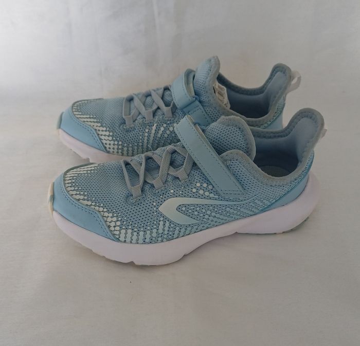 Baskets scratch bleue ciel Décathlon - photo numéro 2