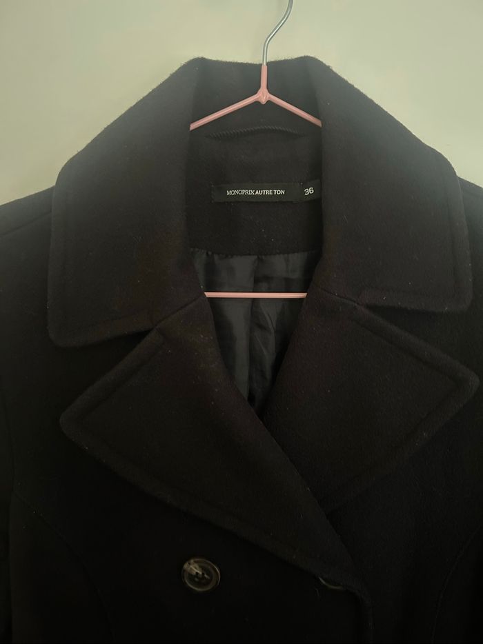 Manteau femme long Monoprix Taille 36 élégant - photo numéro 6