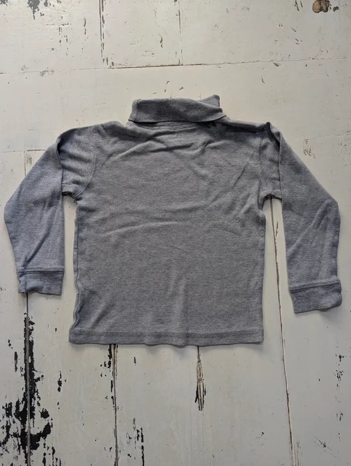 Lot de 3 cols roulés enfant Tex – rouge, gris & bleu marine – taille 4-5 ans - photo numéro 6