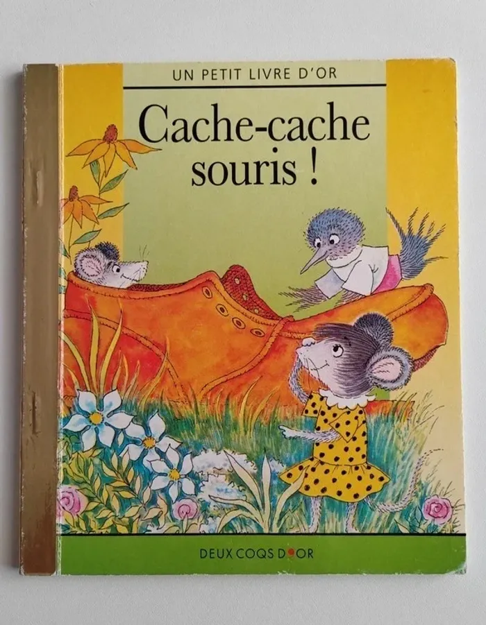 Un petit livre d'or "Vintage" Cache-cache souris 1971