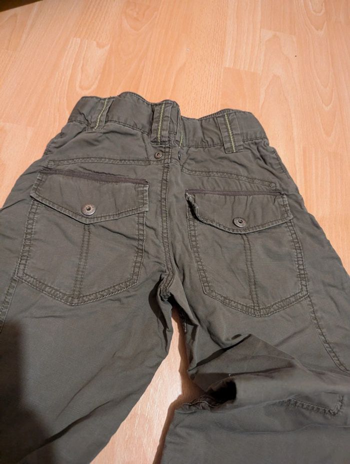 Baggy Okaïdi kaki 100% coton - photo numéro 3