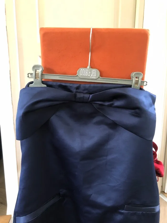 Robe bleu nuit élégante – T40 - photo numéro 5