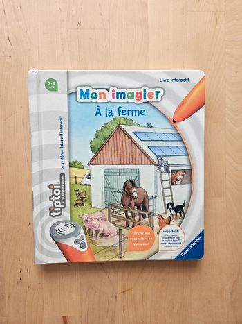 Livre interactif Tiptoi Mon imagier à la ferme