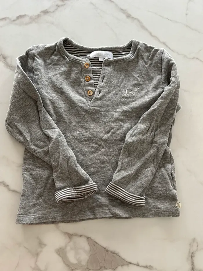 Ensemble jeans et haut cadet Rousselle taille 2/3 ans - photo numéro 4