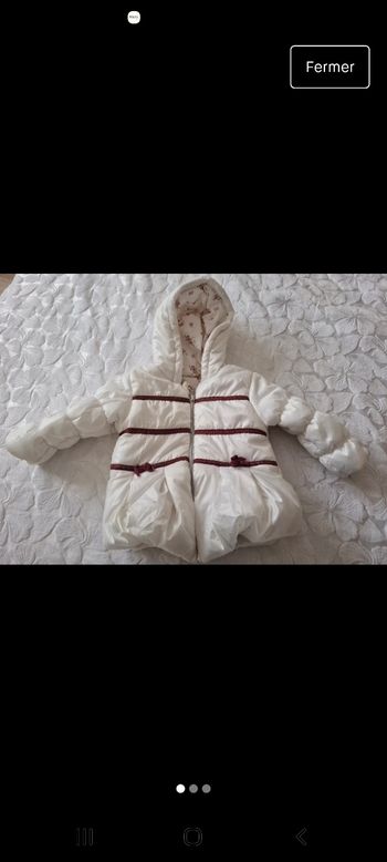 Doudoune fille 9 mois