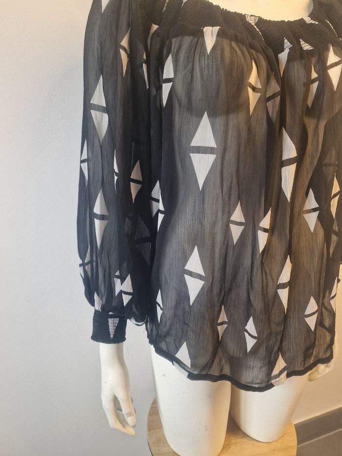 Blouse épaule tombante - photo numéro 3