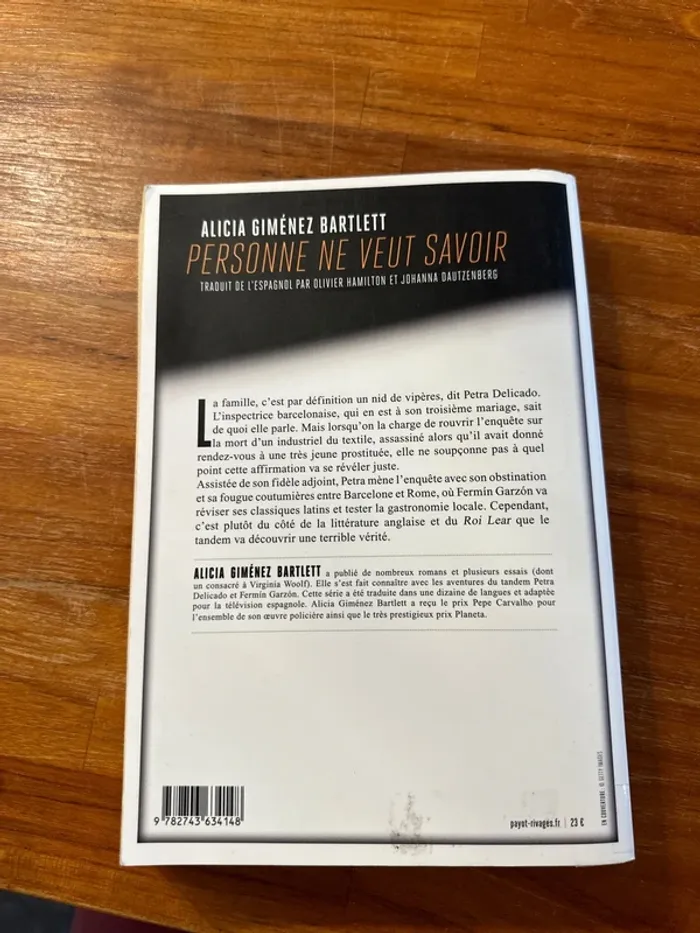 Livre, personne ne veut savoir - photo numéro 3