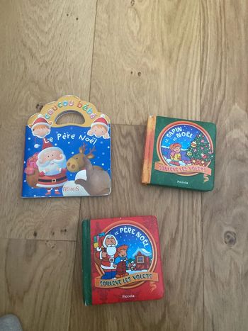 Livres de noel avec volets