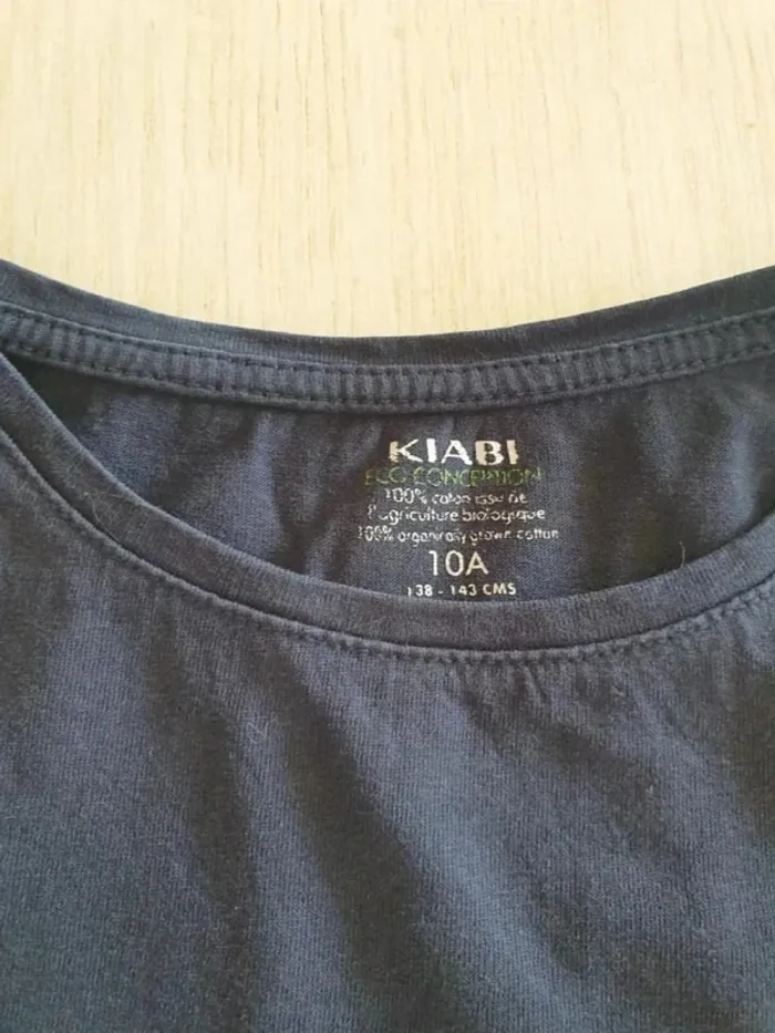 Tee shirt manches longues Kiabi - photo numéro 3
