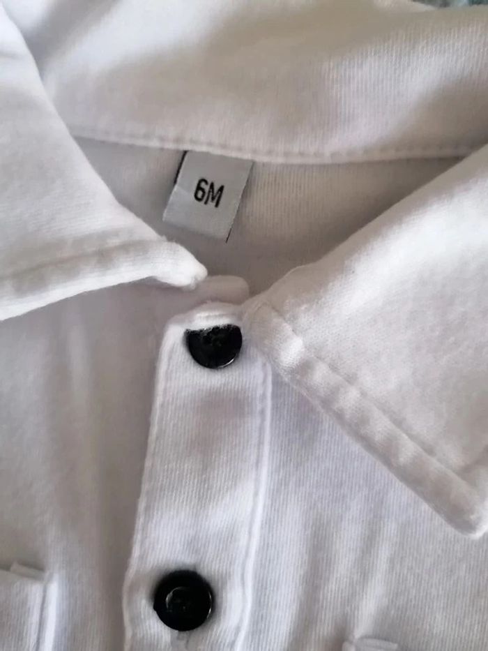 Chemise et pantalon garçon taille 6 mois - photo numéro 3