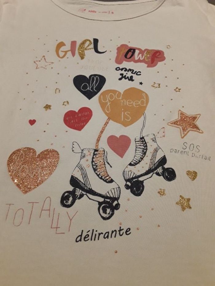 Tee shirt fantaisie