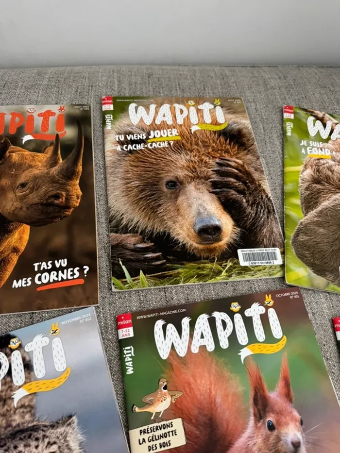 Lot 6 magasines wapiti - photo numéro 6