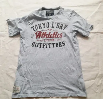 Tee shirt homme bleu clair Tokyo Laundry taille S