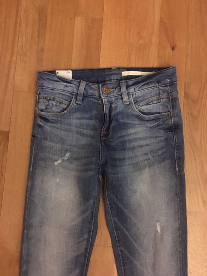 Beau jeans bleu skinny zara nickel 34 - photo numéro 2