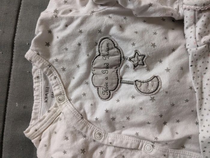 Lot pyjamas 6 mois - photo numéro 4