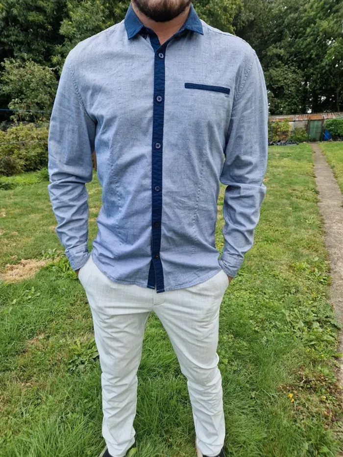 👔 Chemise Slim Fit Bonobo - Taille M 👔