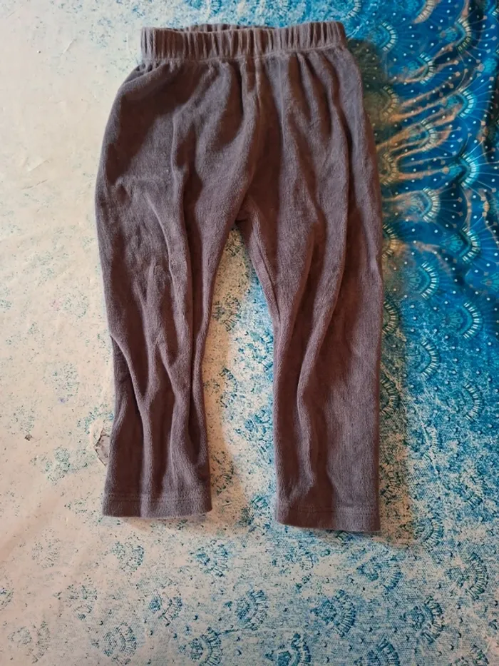 Bas de pyjama chaud 86/92 12 24 mois