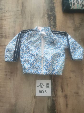 Veste coupe vente pour bébé garçon 12 mois adidas