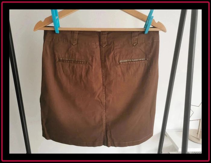 Jupe courte marron - photo numéro 6
