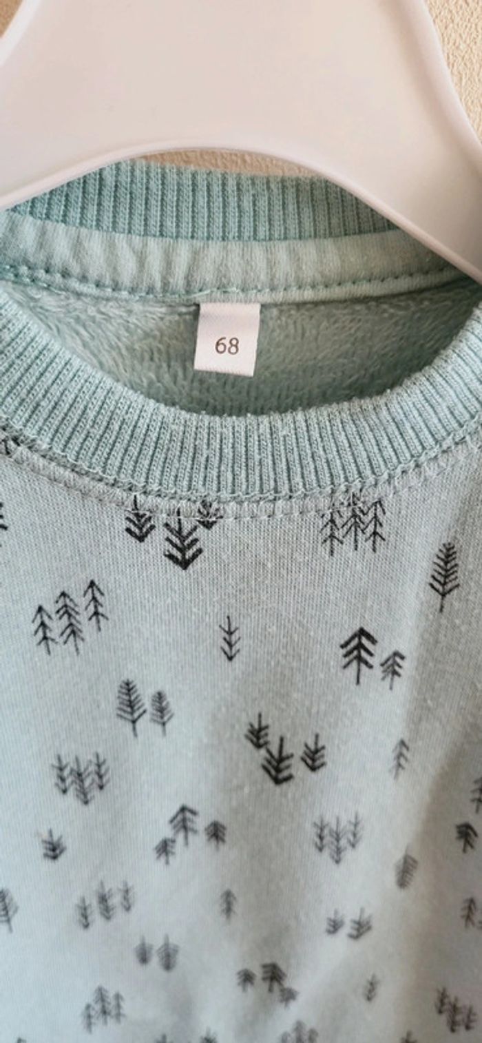 Maillot chaud bleu clair 6 mois Zeeman - photo numéro 2