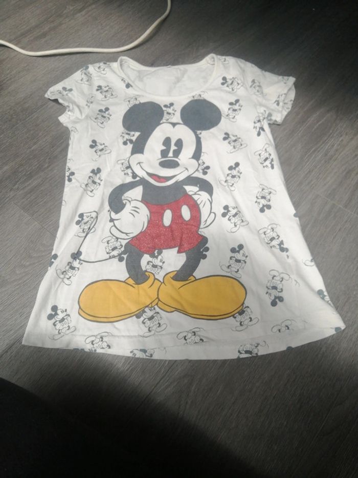 Tee shirt manche courte Mickey 10A