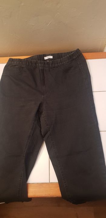 Jeans taille élastique 