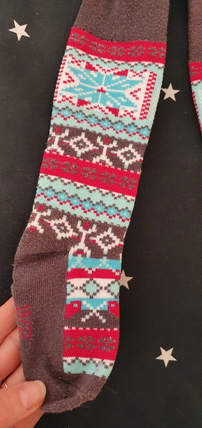 Ensemble Orchestra gilet et collants taille 9 mois en très bon état - photo numéro 4