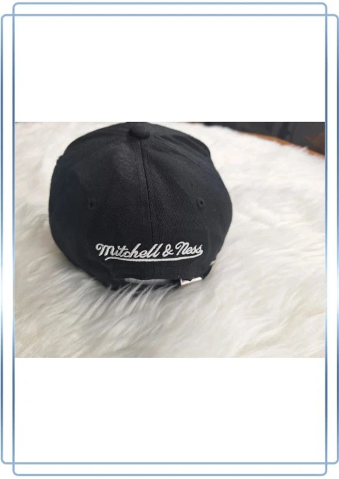 Casquette mitchell and ness NBA brooklyn nets / ajustable - brodé (529) - photo numéro 4